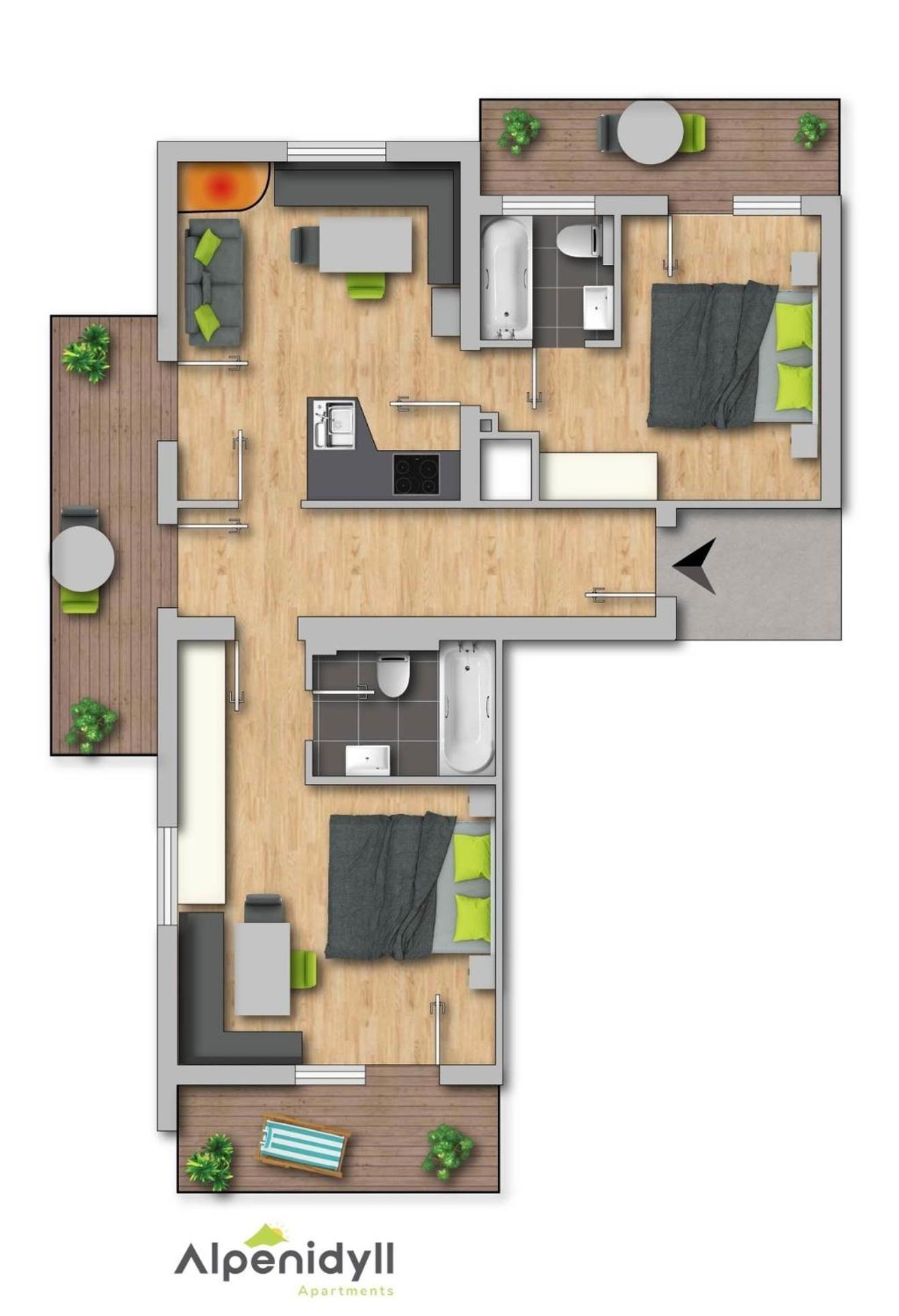 Bergidyll 6 By Alpenidyll Apartments Ramsau am Dachstein Bagian luar foto